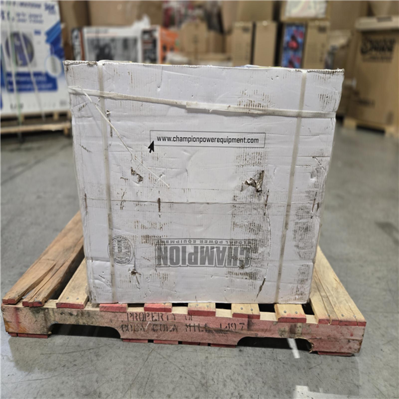 DALLAS LOCATION - Champion Power Equipment 9000-Watt Electric Start Tri Fuel 49 State Home Backup Portable Open Frame Inverter Generator with Quiet Technology