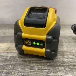 AS-IS DEWALT 20V/60V MAX FLEXVOLT Lithium-Ion 9.0Ah Battery and Charger Starter Kit