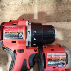 Houston Location AS-IS Milwaukee 18-Volt Lithium-Ion Brushless Cordless (4-Tool) Combo Kit