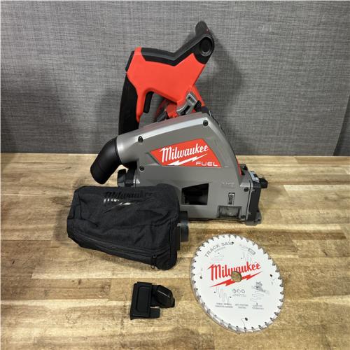 Houston Location Milwaukee FUEL 18V Lithium-Ion Cordless Brushless 6-1/2 in. Plunge Cut Track Saw (Tool-Only)