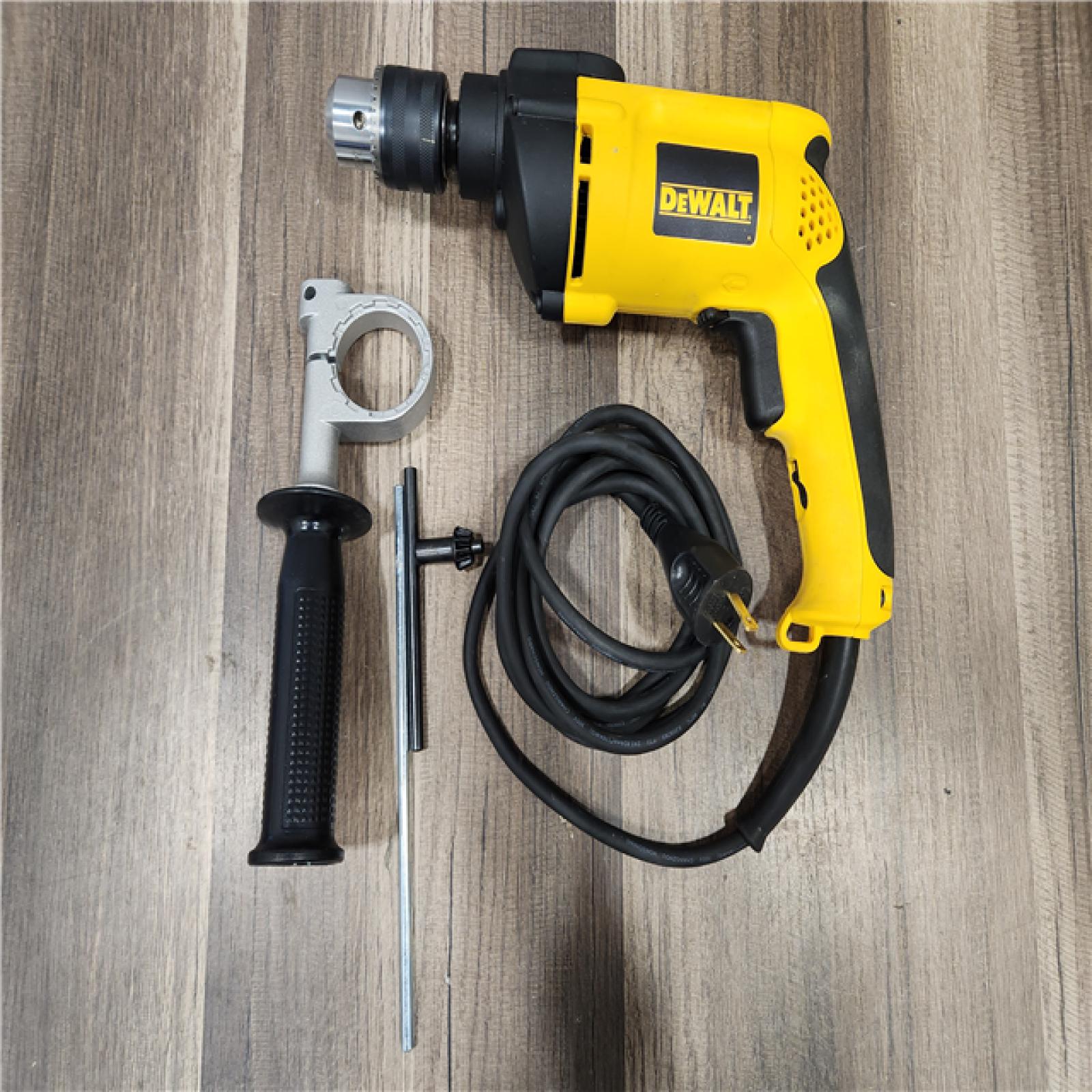 AS-IS- DeWalt DW511 Heavy-Duty 1/2 VSR Single Speed Hammerdrill