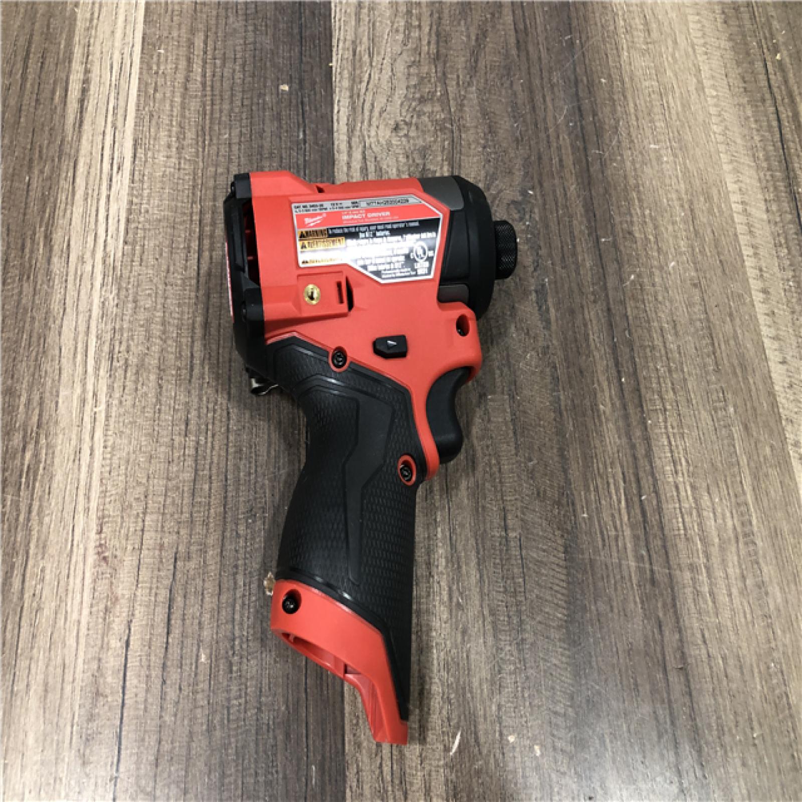 AS-IS Milwaukee FUEL 12V Lithium-Ion Brushless Cordless 1/4 in. Hex Impact Driver (Tool-Only)