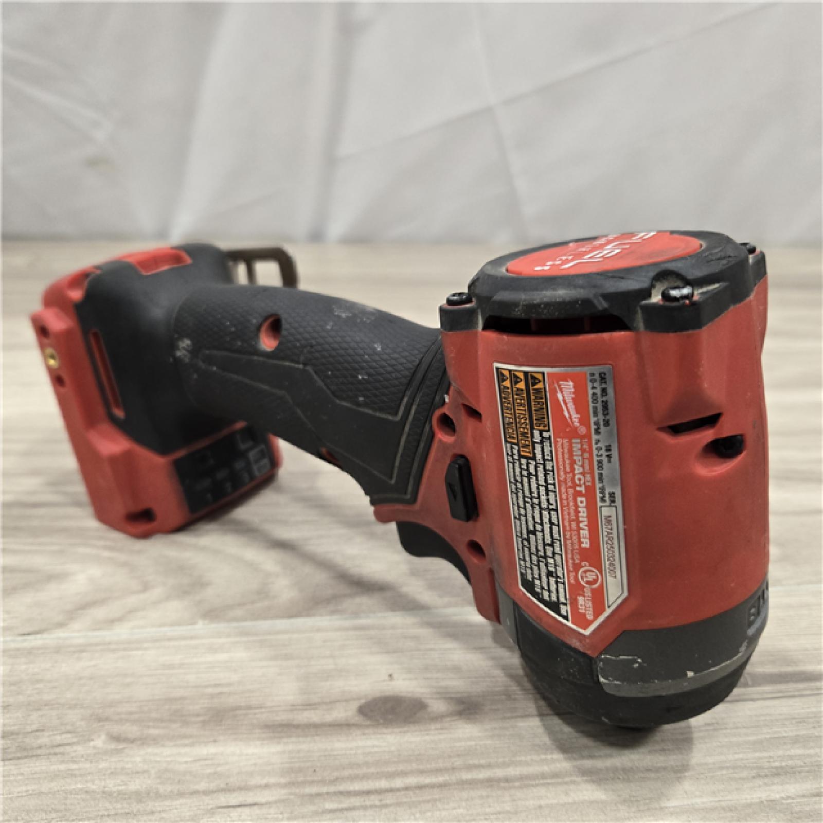 AS-IS MILWAUKEE FUEL 18V Cordless Hammer Drill and Impact Driver Combo Kit