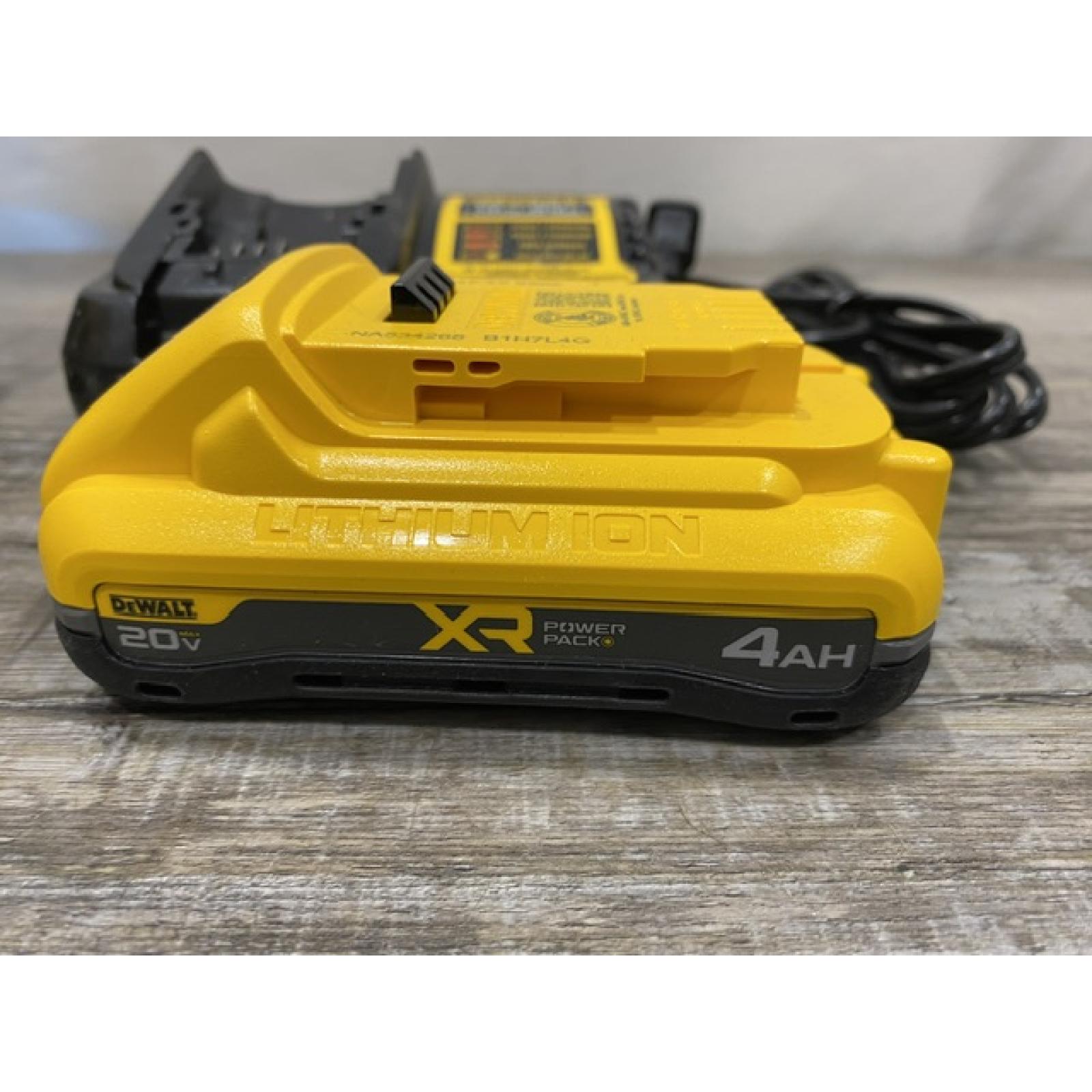 AS-IS DEWALT 20V MAX XR Lithium-Ion Brushless Cordless 3-Speed High Torque 1/4 in. Impact Driver Kit