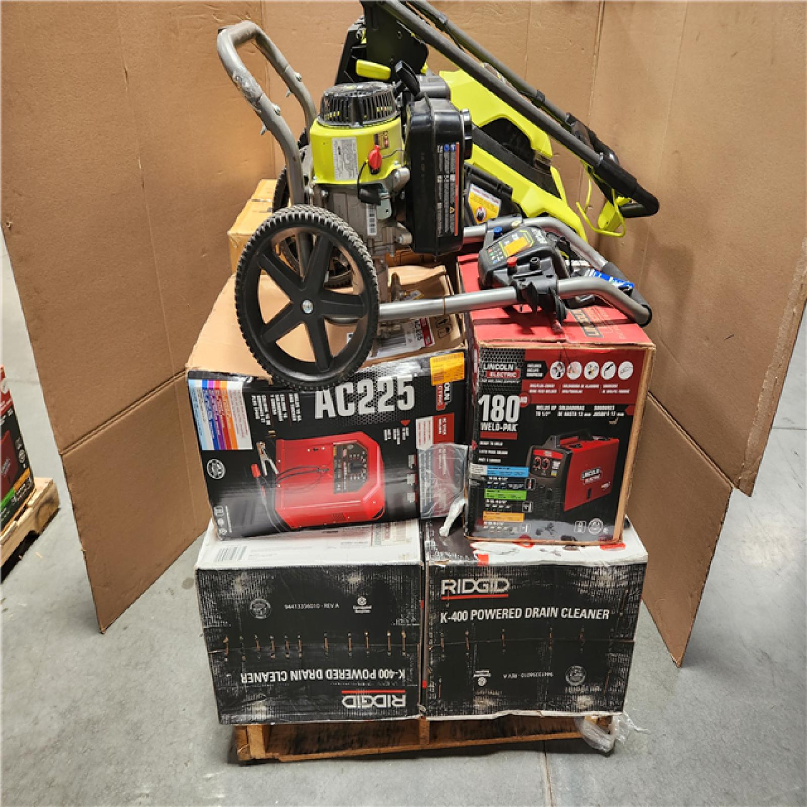 CALIFORNIA AS-IS OUTDOOR POWER EQUIPMENT