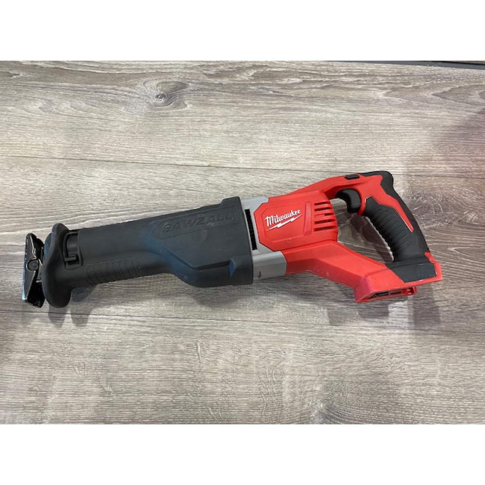 AS-IS Milwaukee 18V Lithium-Ion Cordless SAWZALL Reciprocating Saw (Tool-Only)