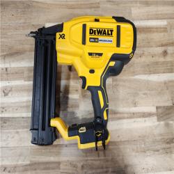 HOUSTON LOCATION - AS-IS DEWALT 20V MAX XR Lithium-Ion Electric Cordless 18-Gauge Brad Nailer (Tool Only)