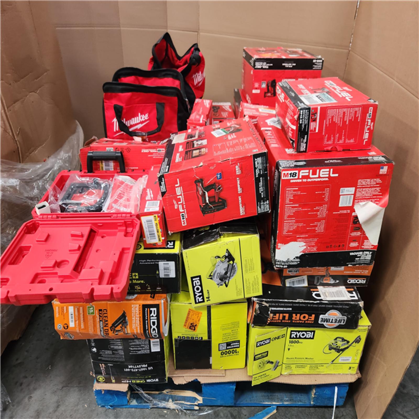 CALIFORNIA AS-IS TOOL PALLET