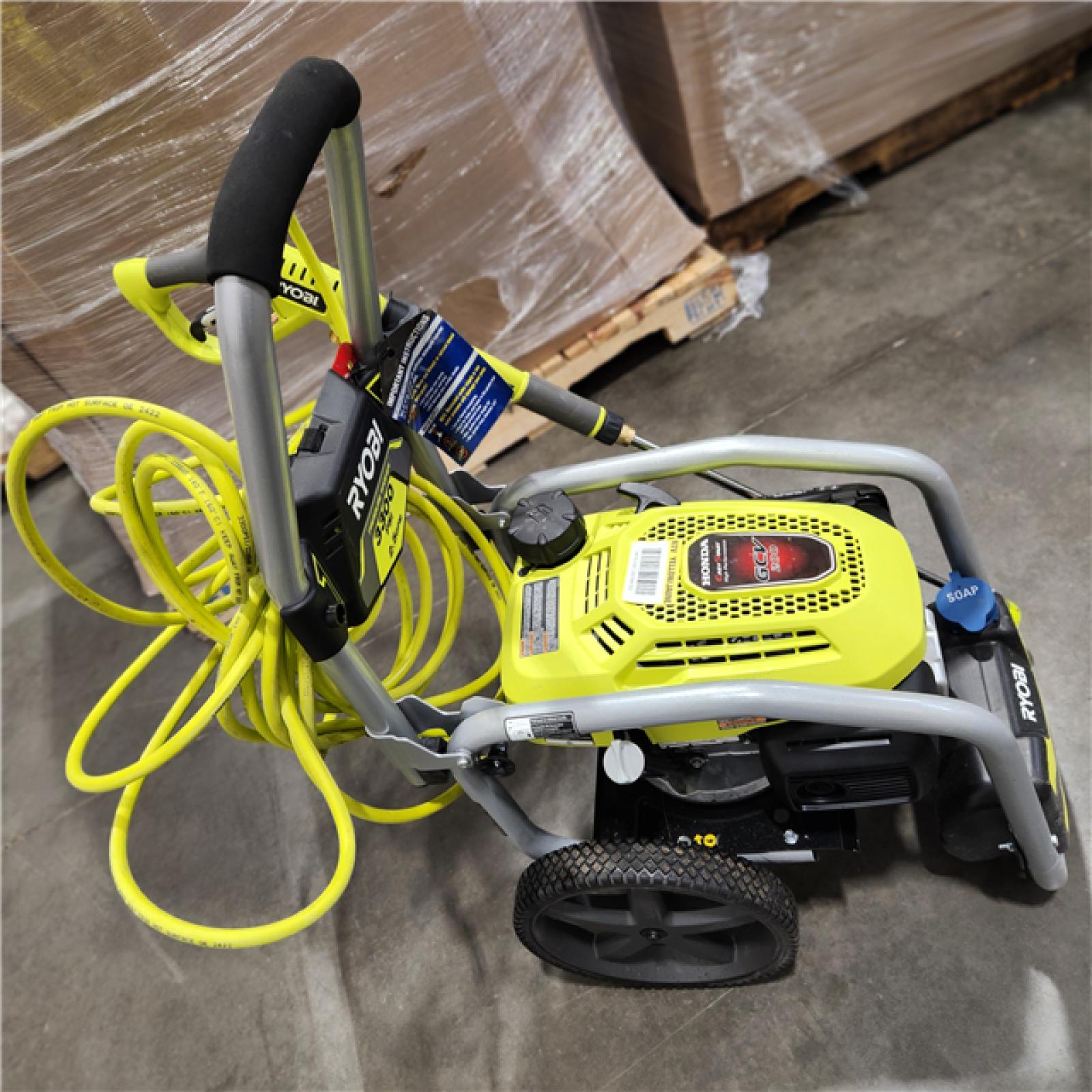 Dallas Location AsIs RYOBI 3300 PSI 2.5 GPM Gas Pressure Washer