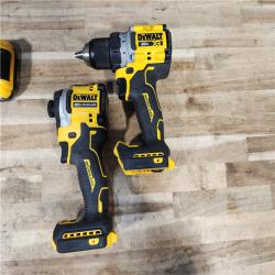 HOUSTON LOCATION - AS-IS DEWALT 2 TOOL COMBO KIT W/ (2) BATTERY & CHARGER