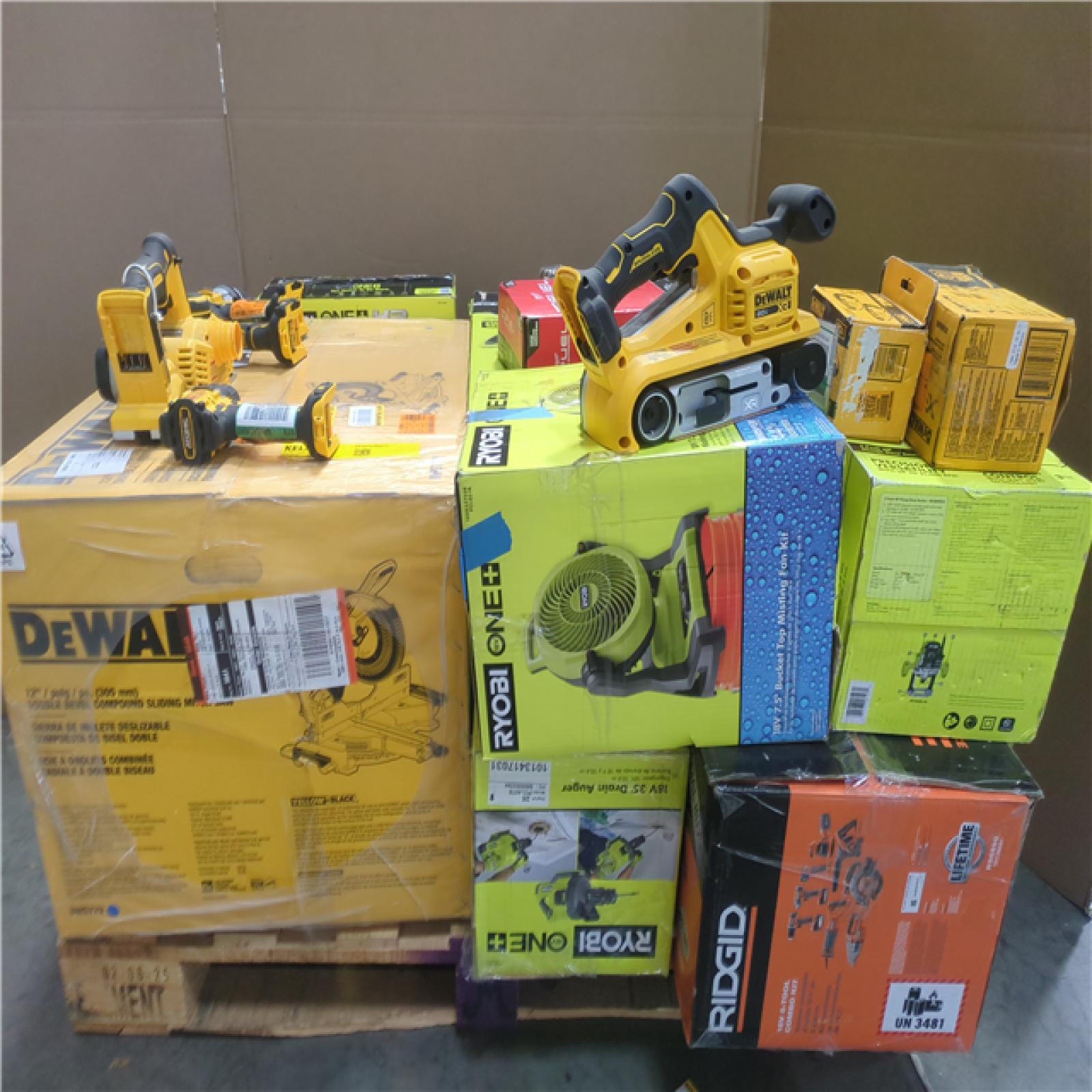 CALIFORNIA AS-IS TOOL PALLET
