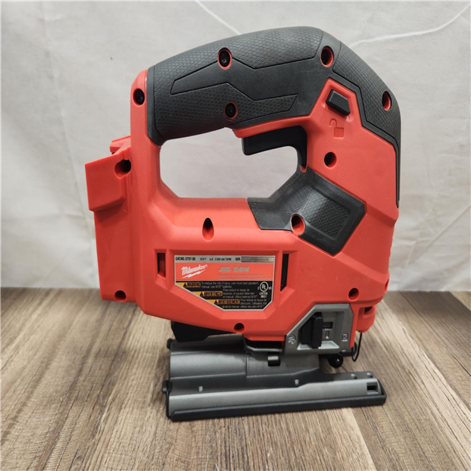 AS-IS- Milwaukee M18 FUEL 18V Lithium-Ion Brushless Cordless Jig Saw (Tool-Only)