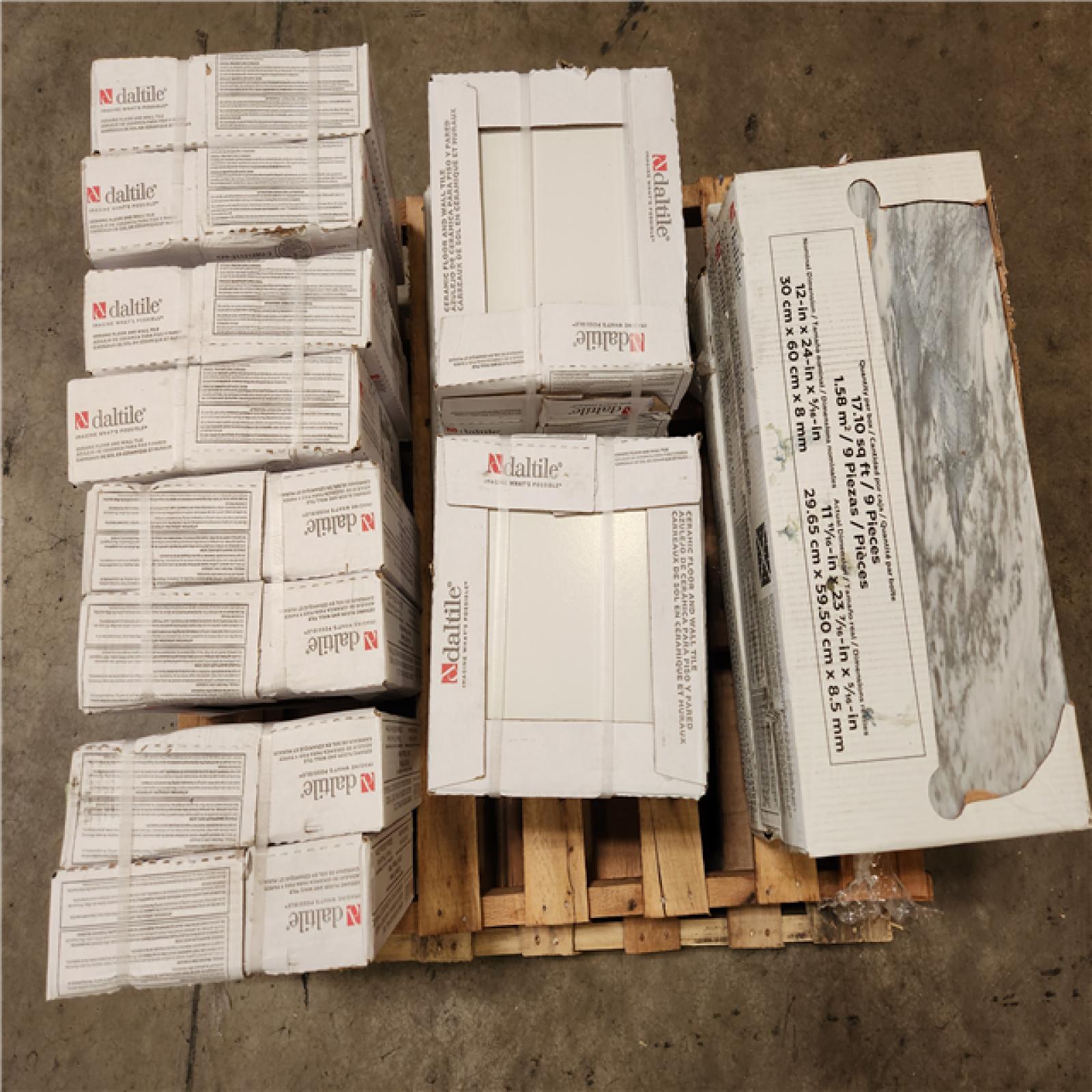 Phoenix AS-IS Mixed Flooring/ Wall Tile Pallet (16 Cases)