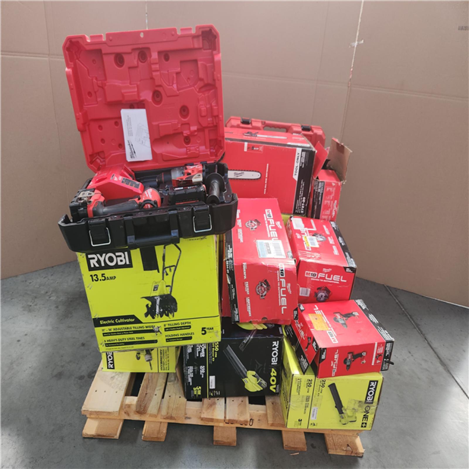 CALIFORNIA AS-IS TOOL PALLET