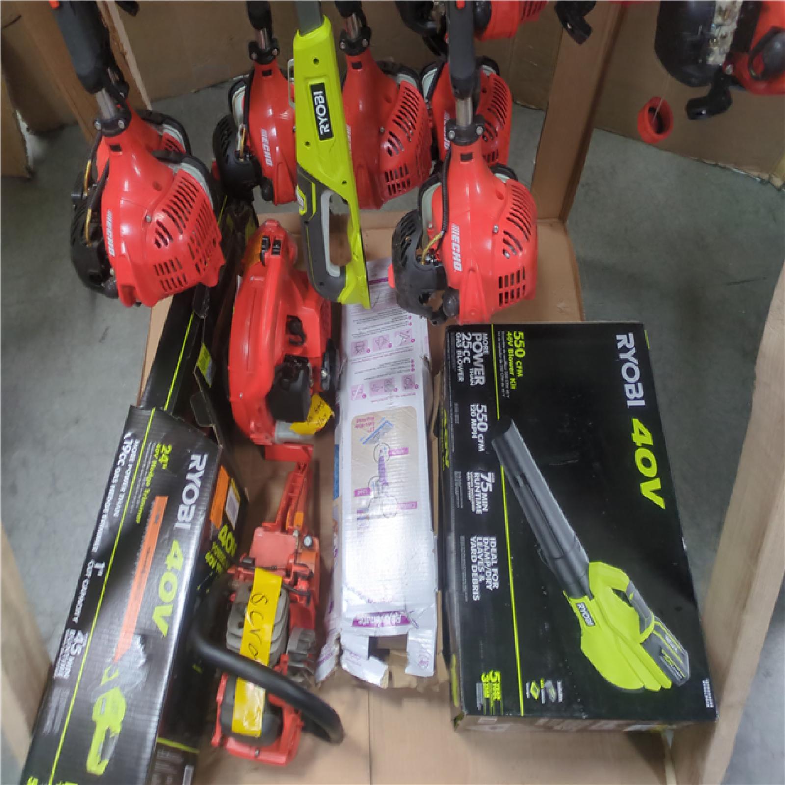 CALIFORNIA AS-IS OUTDOOR POWER EQUIPMENT