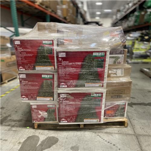 DALLAS LOCATION - MIXED CHRISTMAS TREE PALLET