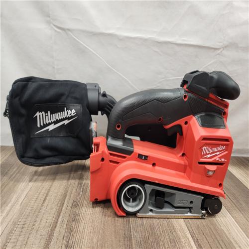 AS-IS- Milwaukee M18 FUEL 18-Volt Lithium-Ion Cordless Belt Sander (Tool-Only)