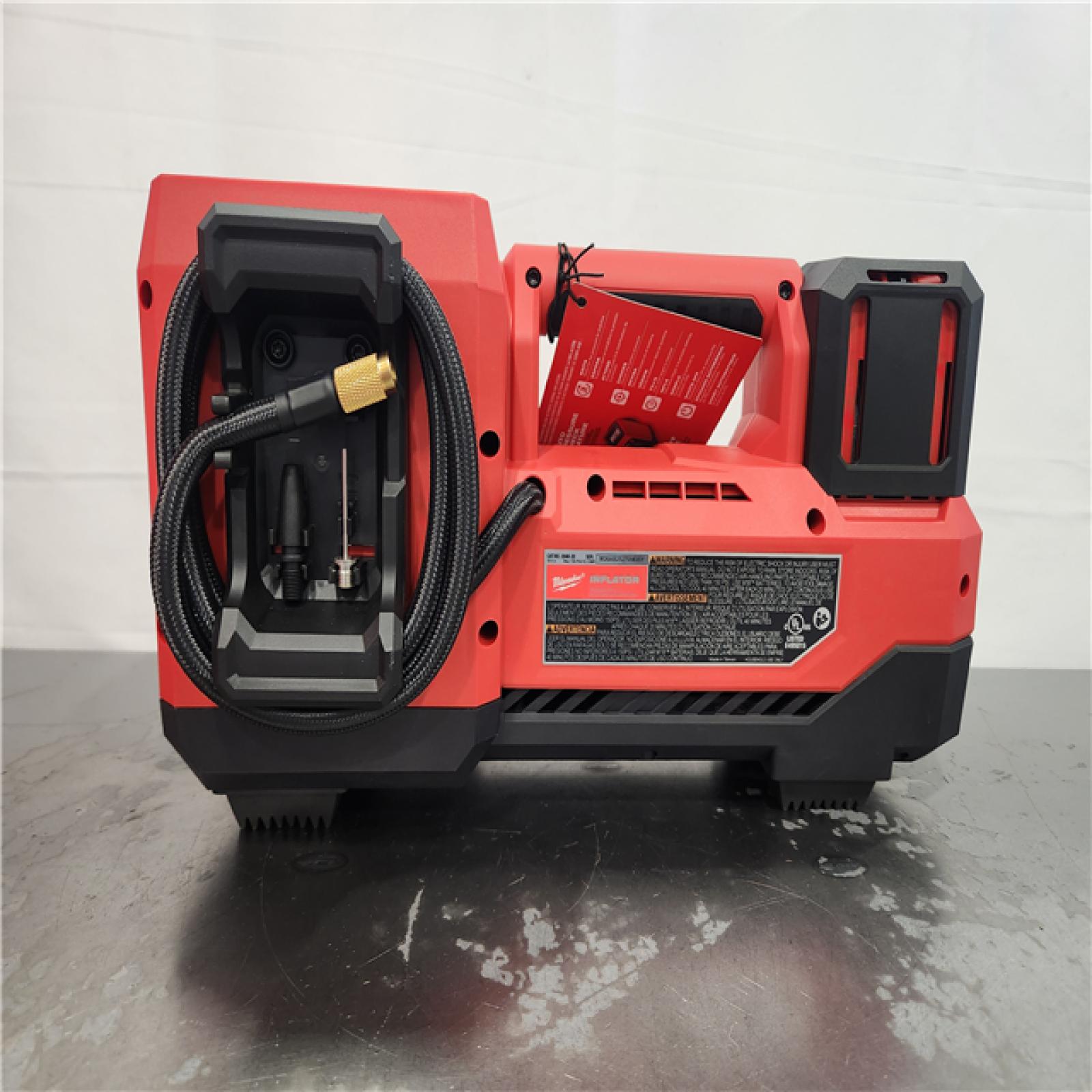 AS-IS- MILWAUKEE  18-Volt Lithium-Ion Cordless Inflator (Tool-Only)