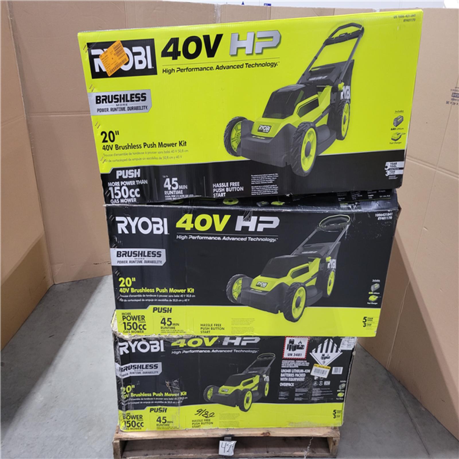 CALIFORNIA AS-IS OUTDOOR POWER EQUIPMENT