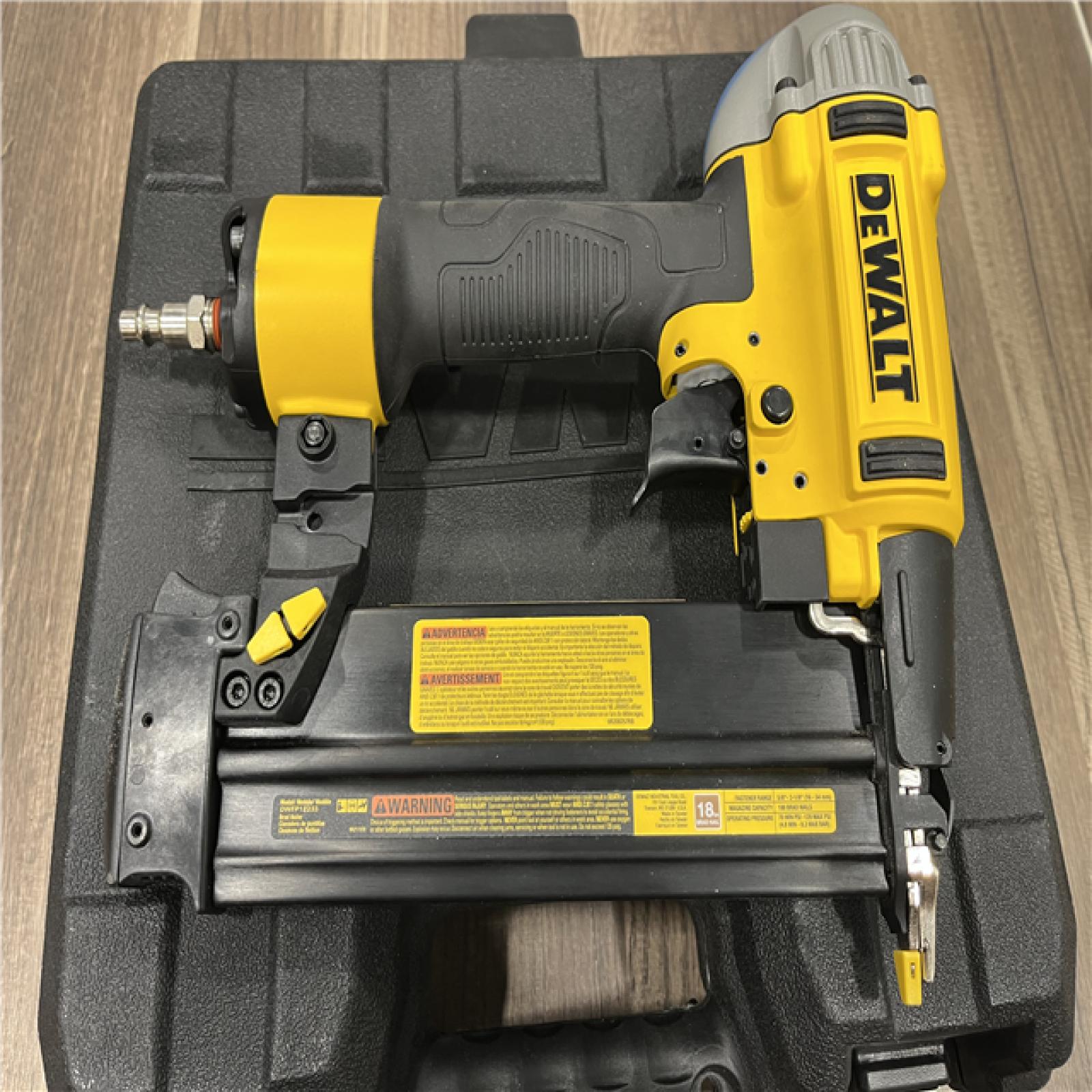 AS-IS DeWalt DWFP12233 18 Gauge Precision Point Brad Nailer with Selectable Trigger
