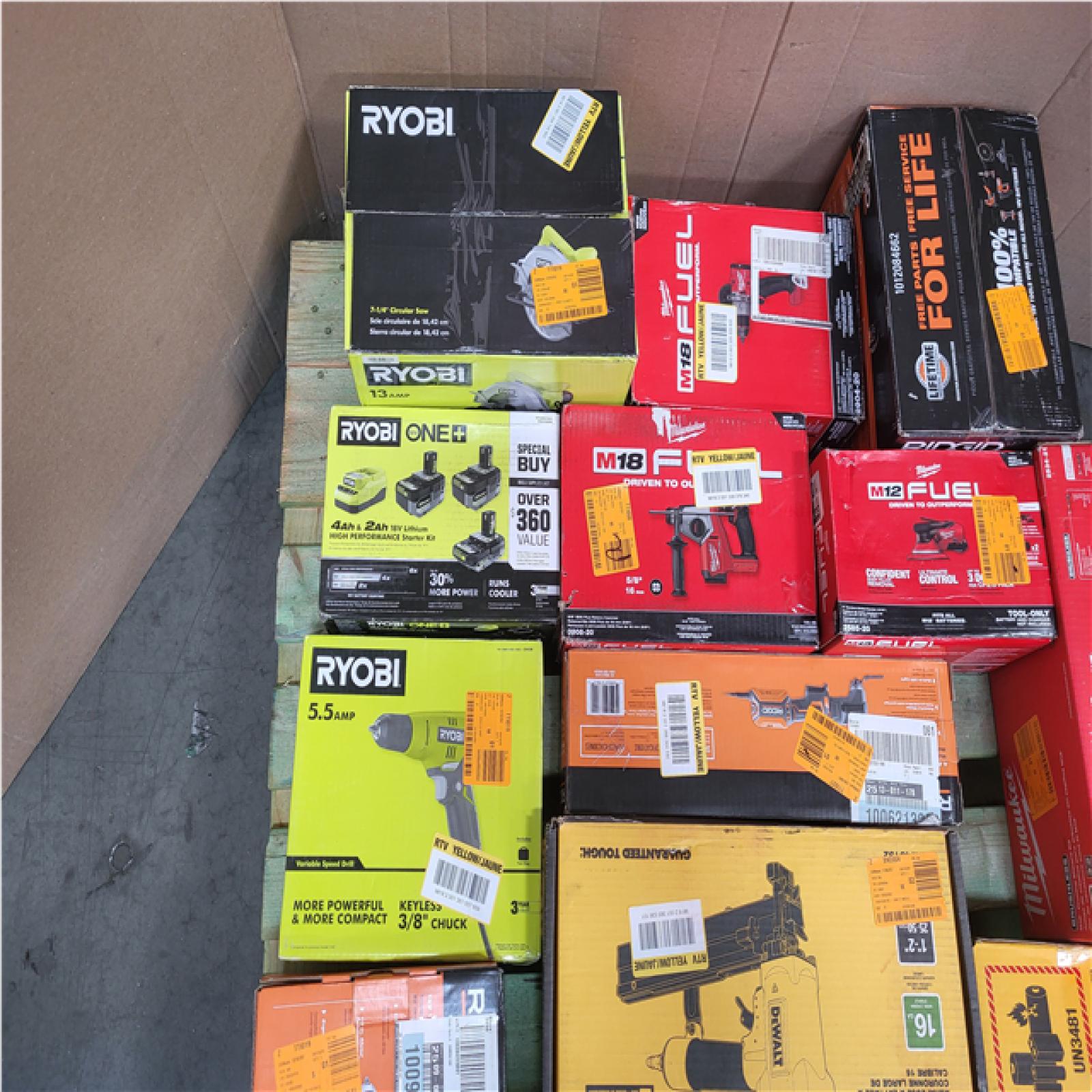 CALIFORNIA AS-IS TOOL PALLET