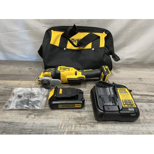 AS-IS DEWALT 20V MAX XR Cordless Brushless 3-Speed Oscillating Multi Tool Kit