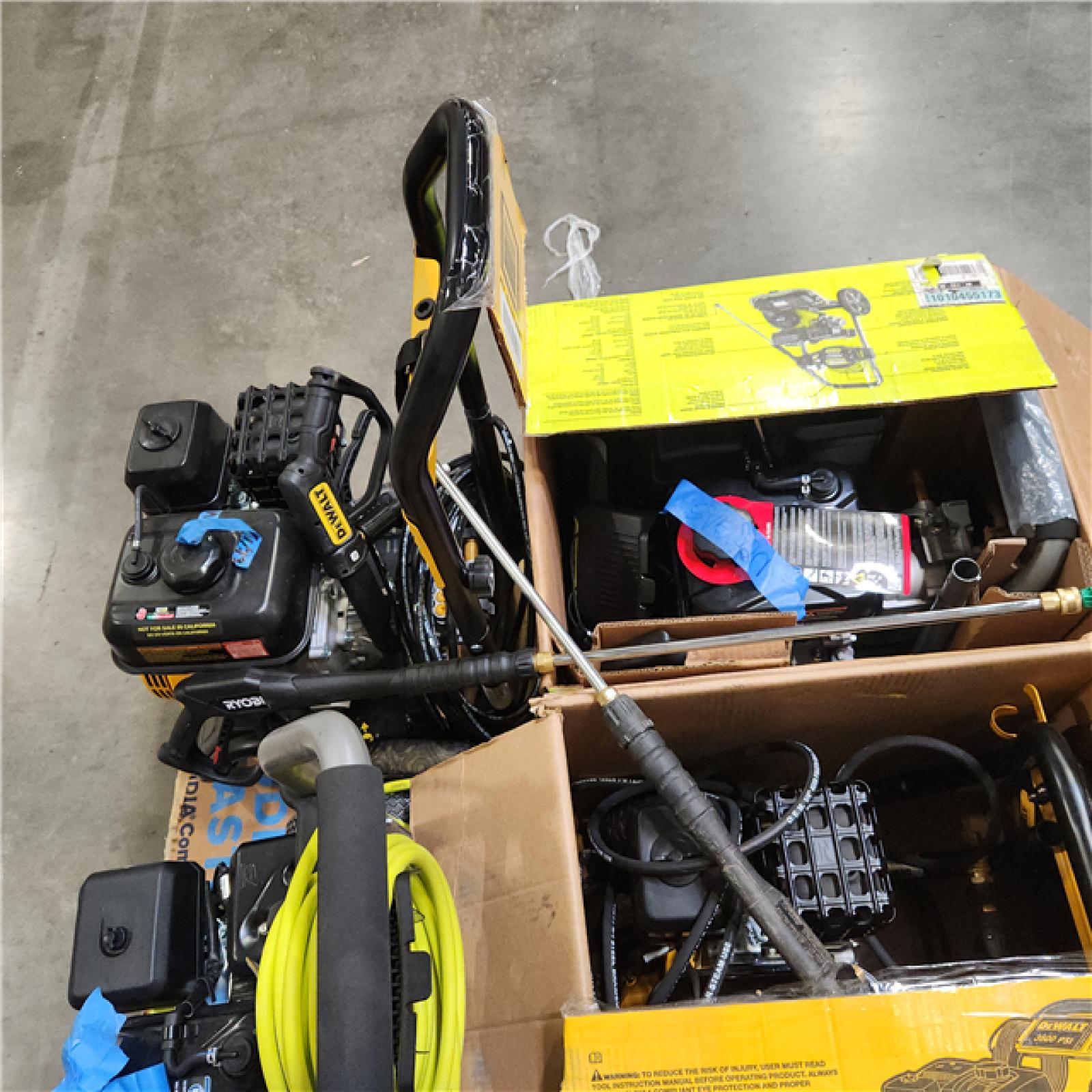 Dallas Location - As-Is GAS PRESSURE WASHER (Lot Of 4)