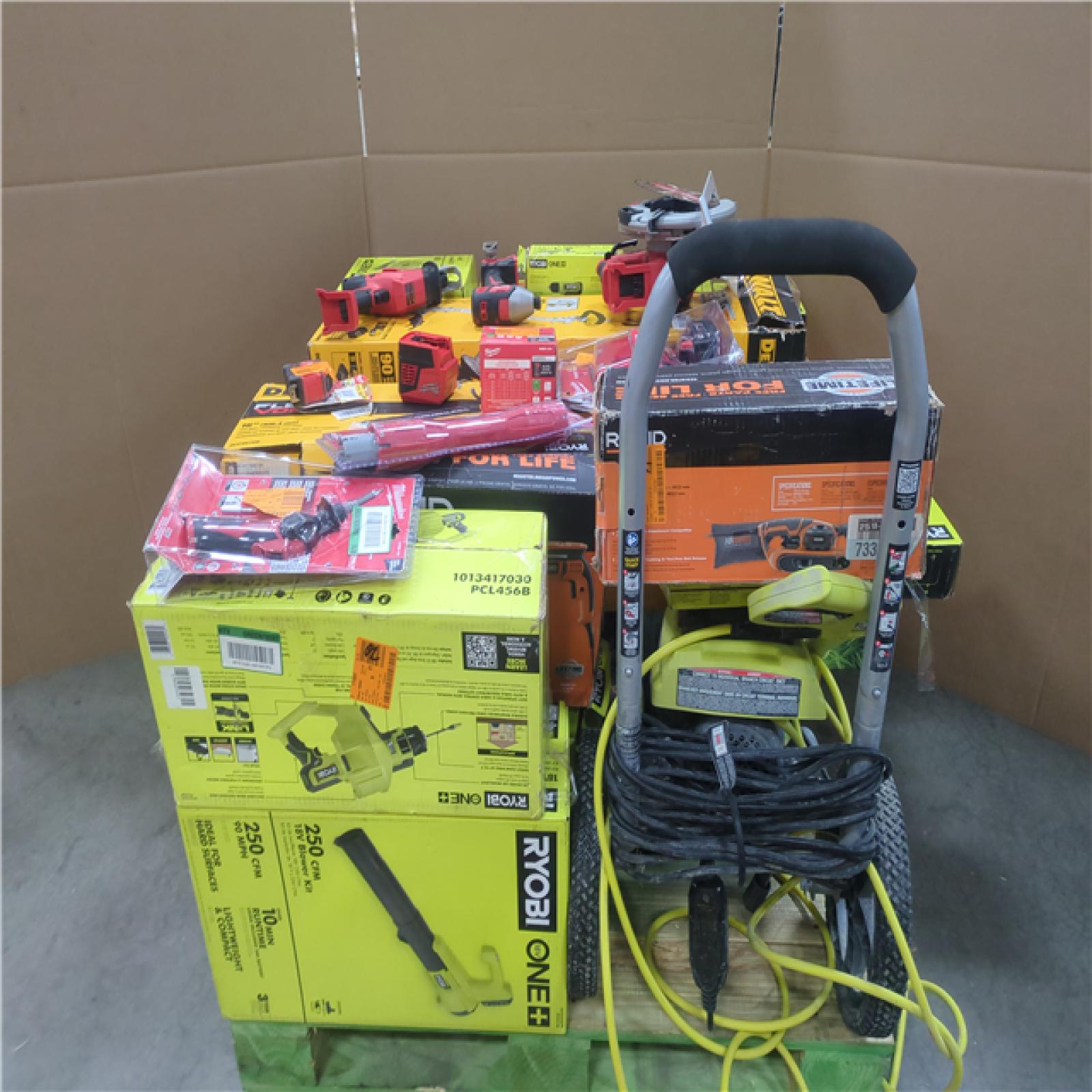 CALIFORNIA AS-IS TOOL PALLET