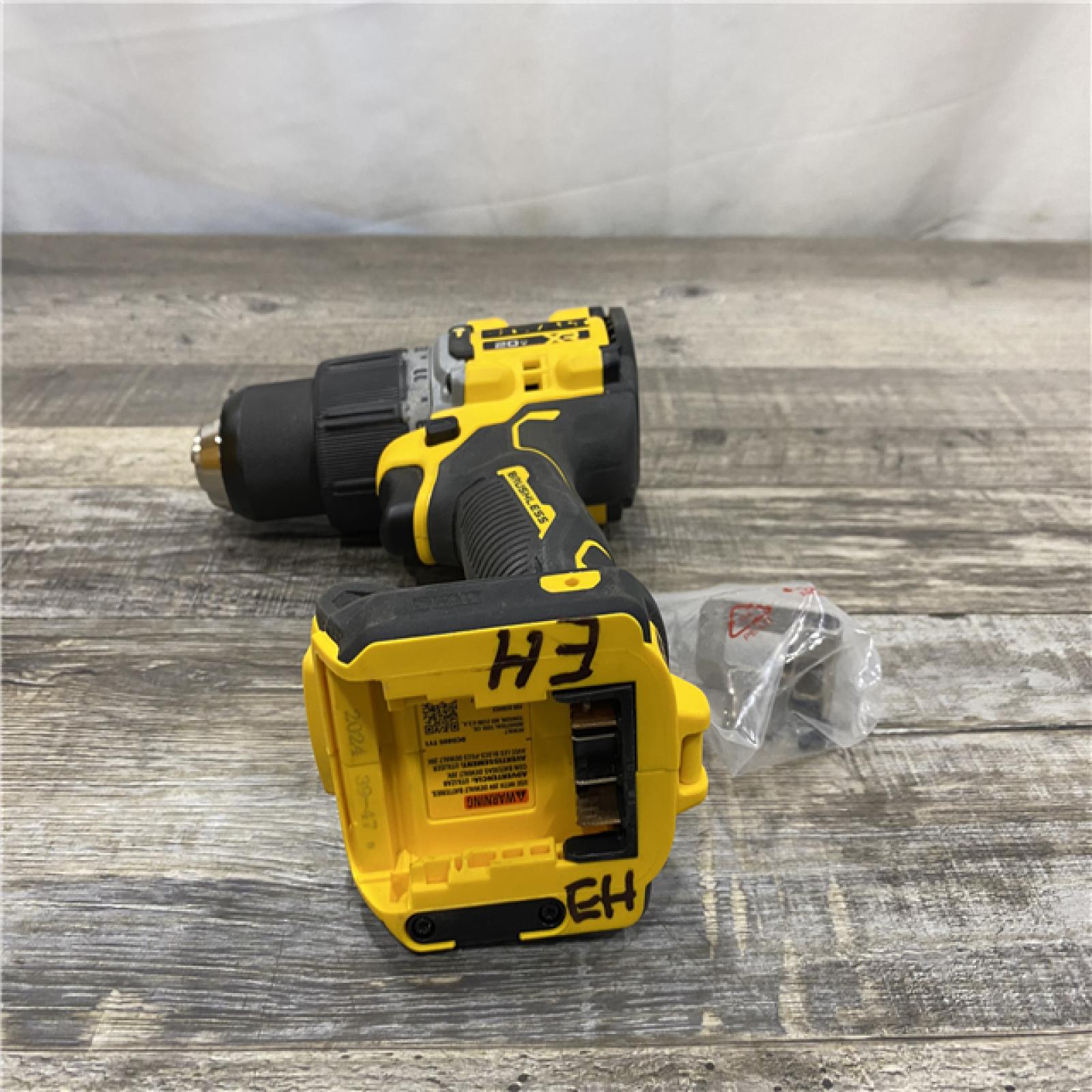 AS-IS DEWALT 20V Compact Cordless 1/2 in. Hammer Drill (Tool-Only)