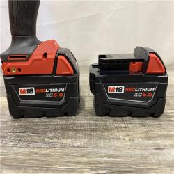 AS-IS Milwaukee FUEL 18V Lithium-Ion Brushless Cordless 1/2 in. Hammer Drill Driver Kit