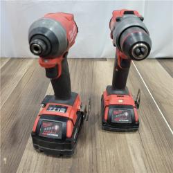 AS-IS Milwaukee M18 Compact Brushless 2-Tool Combo Kit