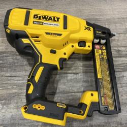 AS-IS DEWALT Cordless 18-Gauge Narrow Crown Stapler (Tool Only)