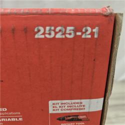 NEW! - 2525-21 Milwaukee M12 12V Li-Ion Cordless Rotary Tool Kit
