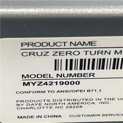 DALLAS LOCATION- Murray Cruz 42in Zero Turn GAS MOWER WITH Briggs and Stratton Engine