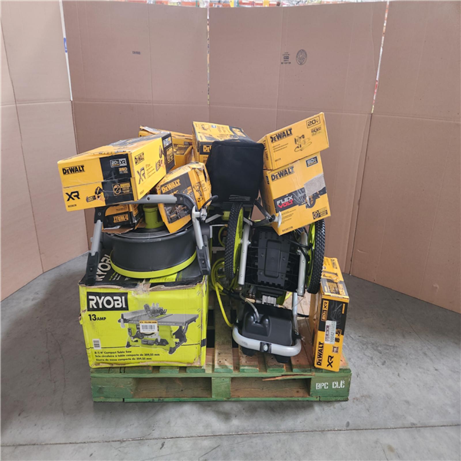 California AS-IS Tool Pallet