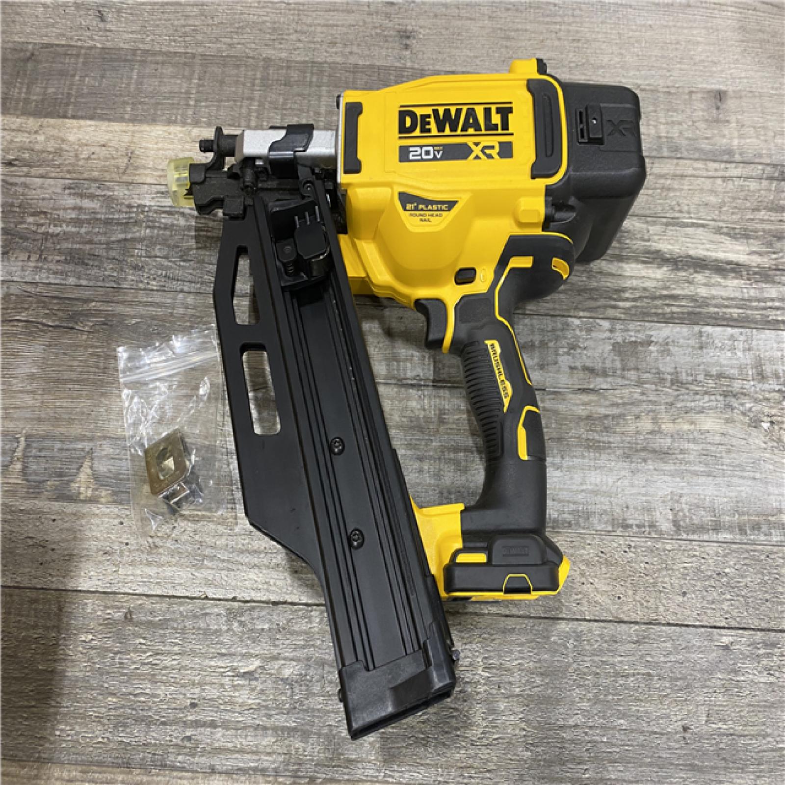 AS-IS DEWALT 20-Volt 21° Cordless Framing Nailer (Tool-Only)