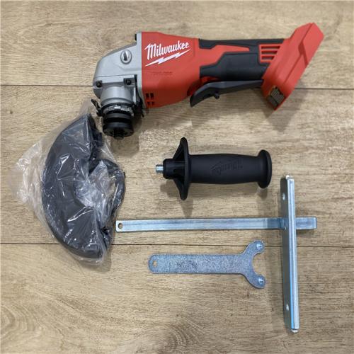 AS-IS Milwaukee 18V Lithium-Ion Brushless Cordless 4-1/2 in./5 in. Grinder w/Paddle Switch (Tool-Only)