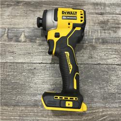 AS-IS DEWALT Atomic 20V Max Lithium-Ion Brushless Cordless Compact 1/4 in. Impact Driver Kit