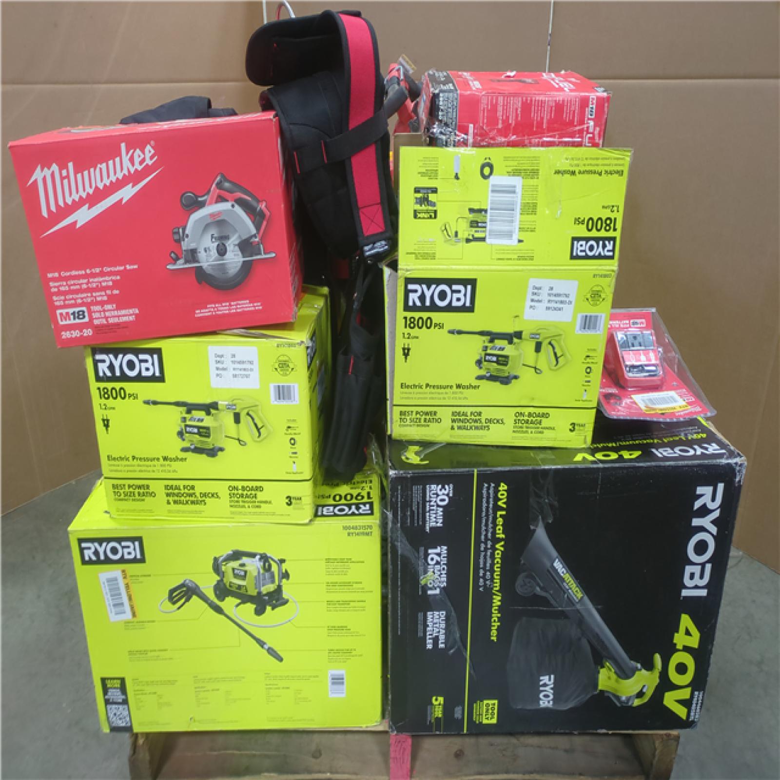 CALIFORNIA AS-IS TOOL PALLET