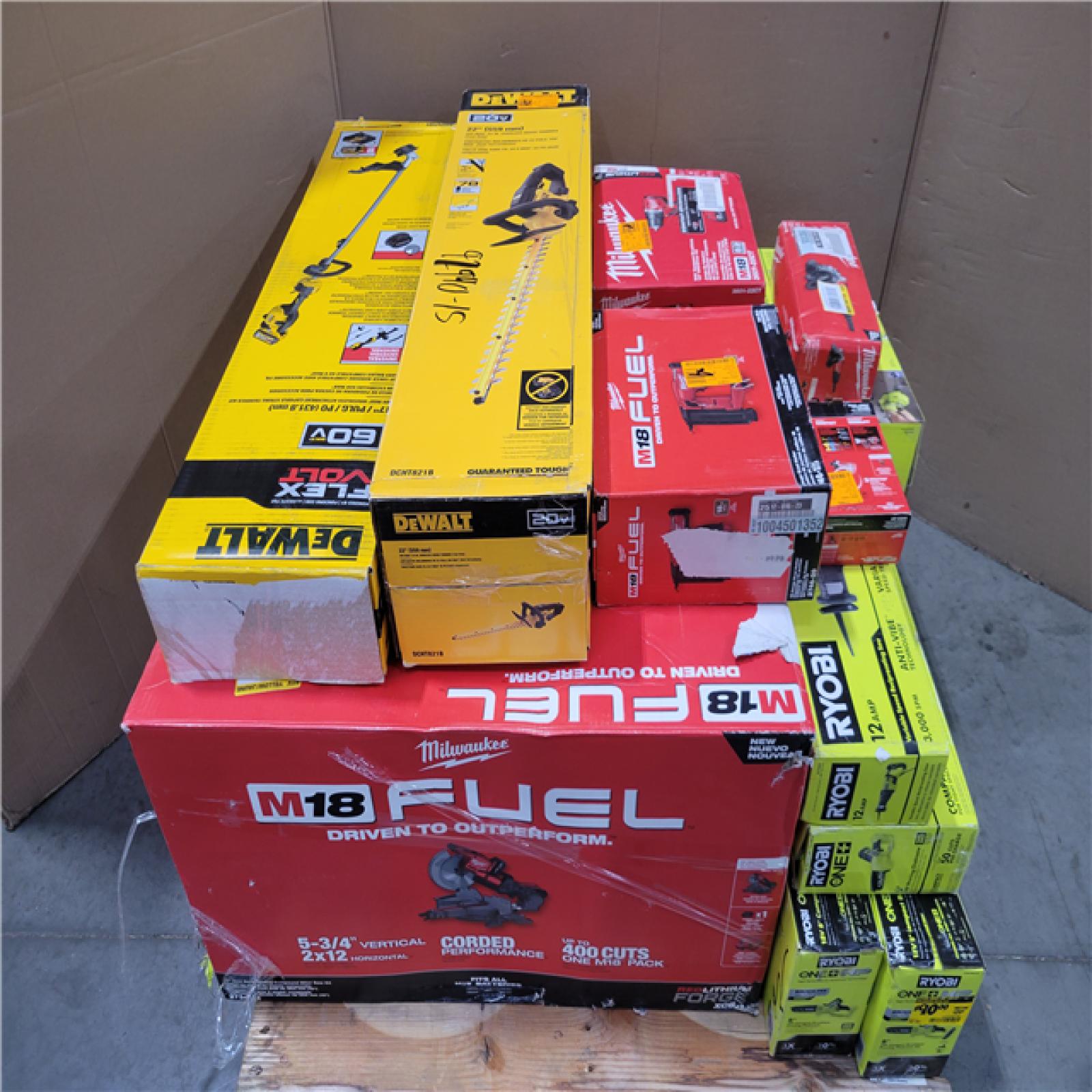CALIFORNIA AS-IS TOOL PALLET