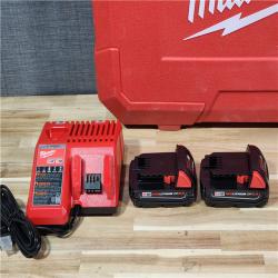 HOUSTON LOCATION - AS-IS MILWAUKEE 2674-22C M18 Short Throw Press Tool Kit with PEX Crimp Jaws