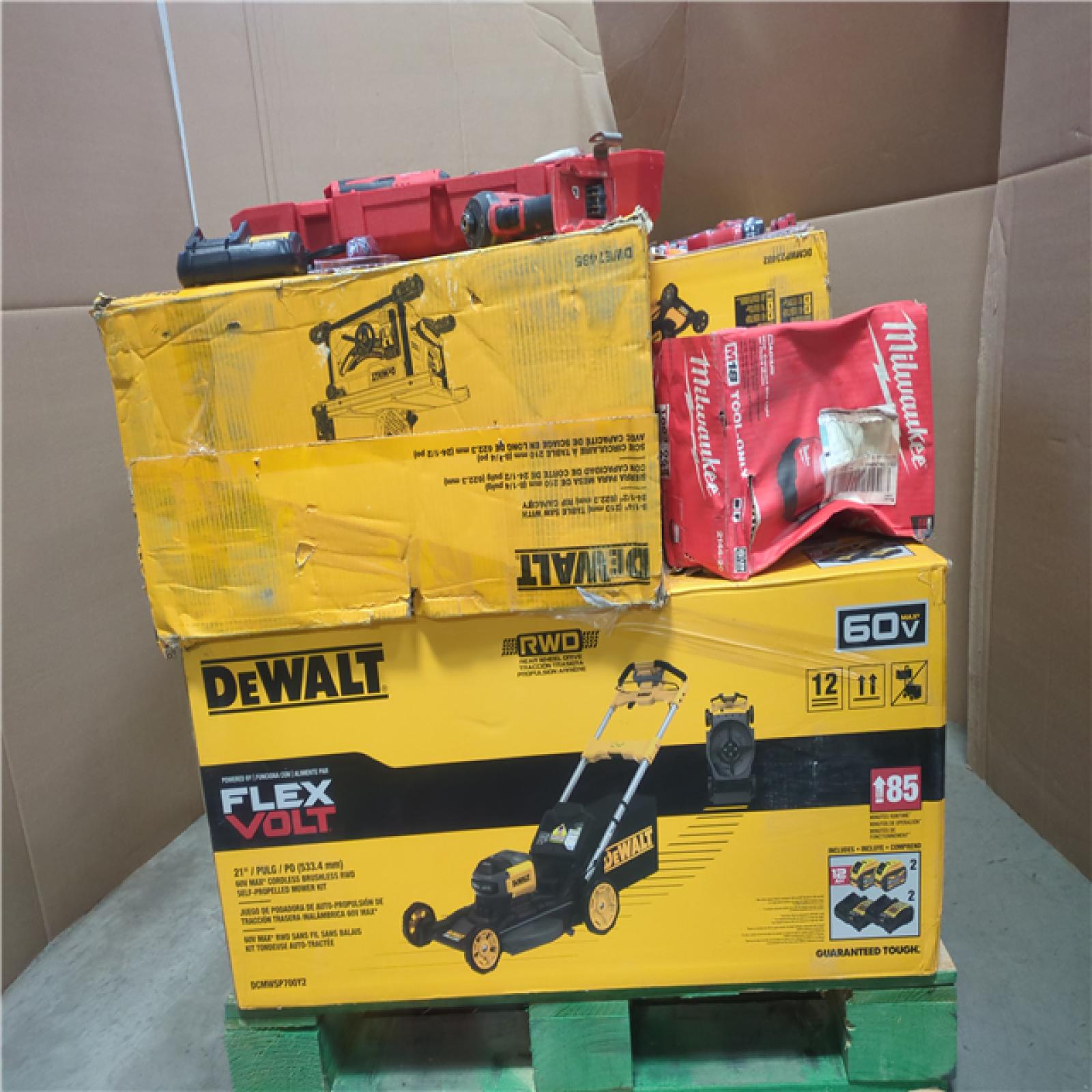 CALIFORNIA AS-IS TOOL PALLET