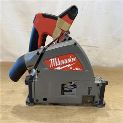 AS-IS Milwaukee FUEL 18V Lithium-Ion Cordless Brushless 6-1/2 in. Plunge Cut Track Saw (Tool-Only)