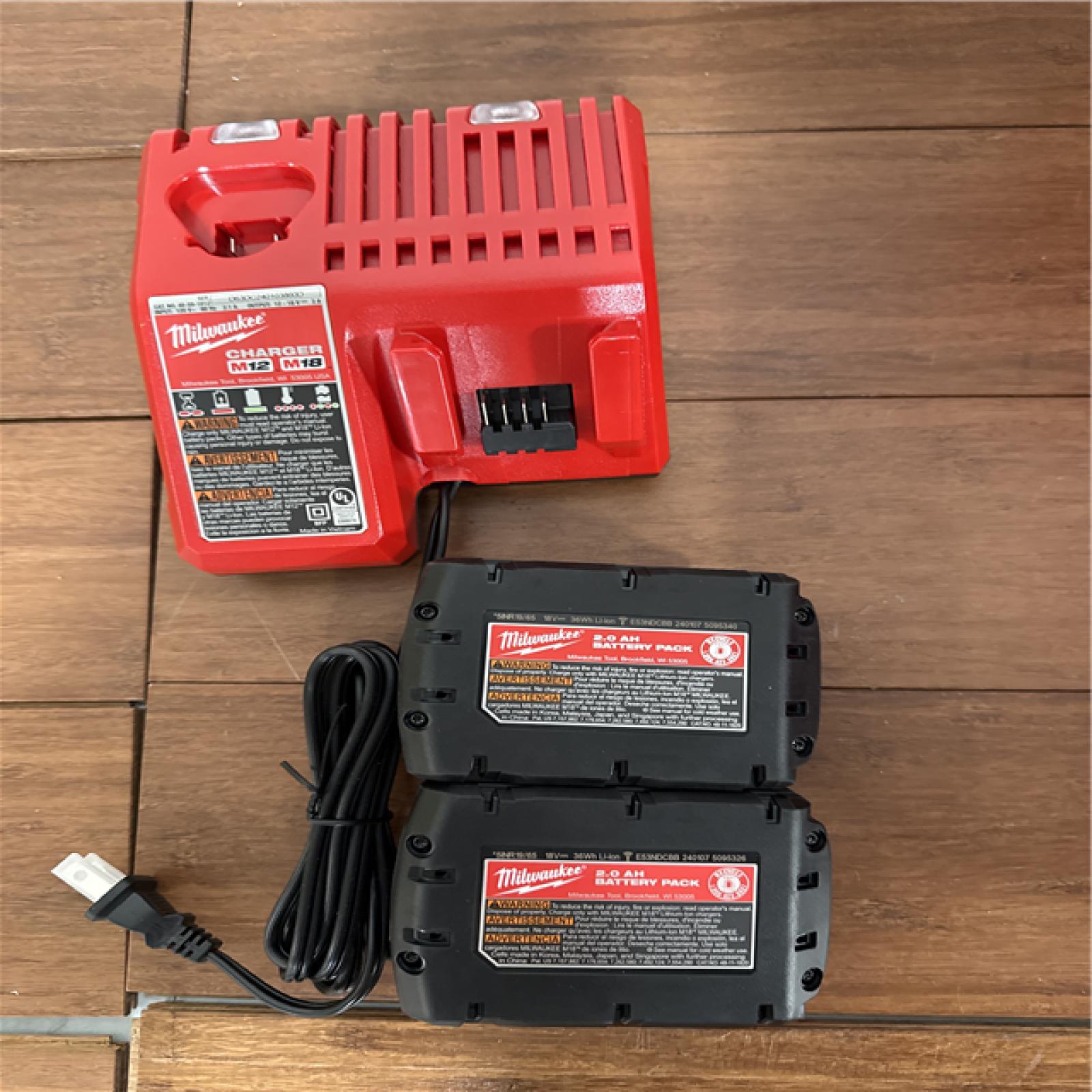 California AS-IS Milwaukee Force Logic M18 Press Tool  Includes (2) Batteries  Charger & Hard Case