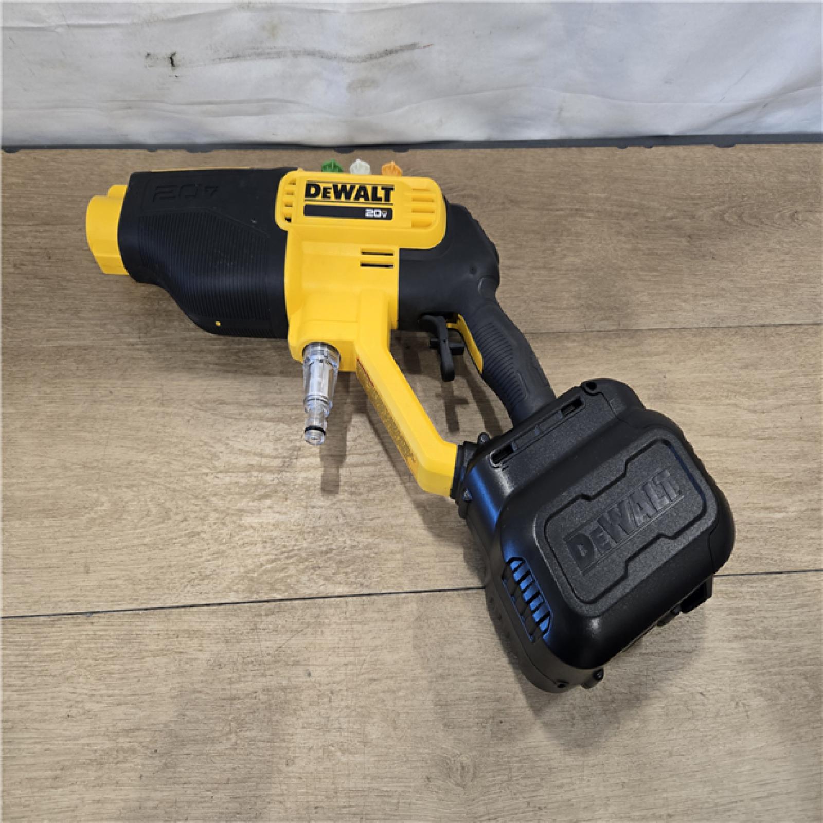 AS-IS DEWALT 20V MAX 550 PSI 1.0 GPM Cold Water Cordless Power Cleaner  (Tool Only)