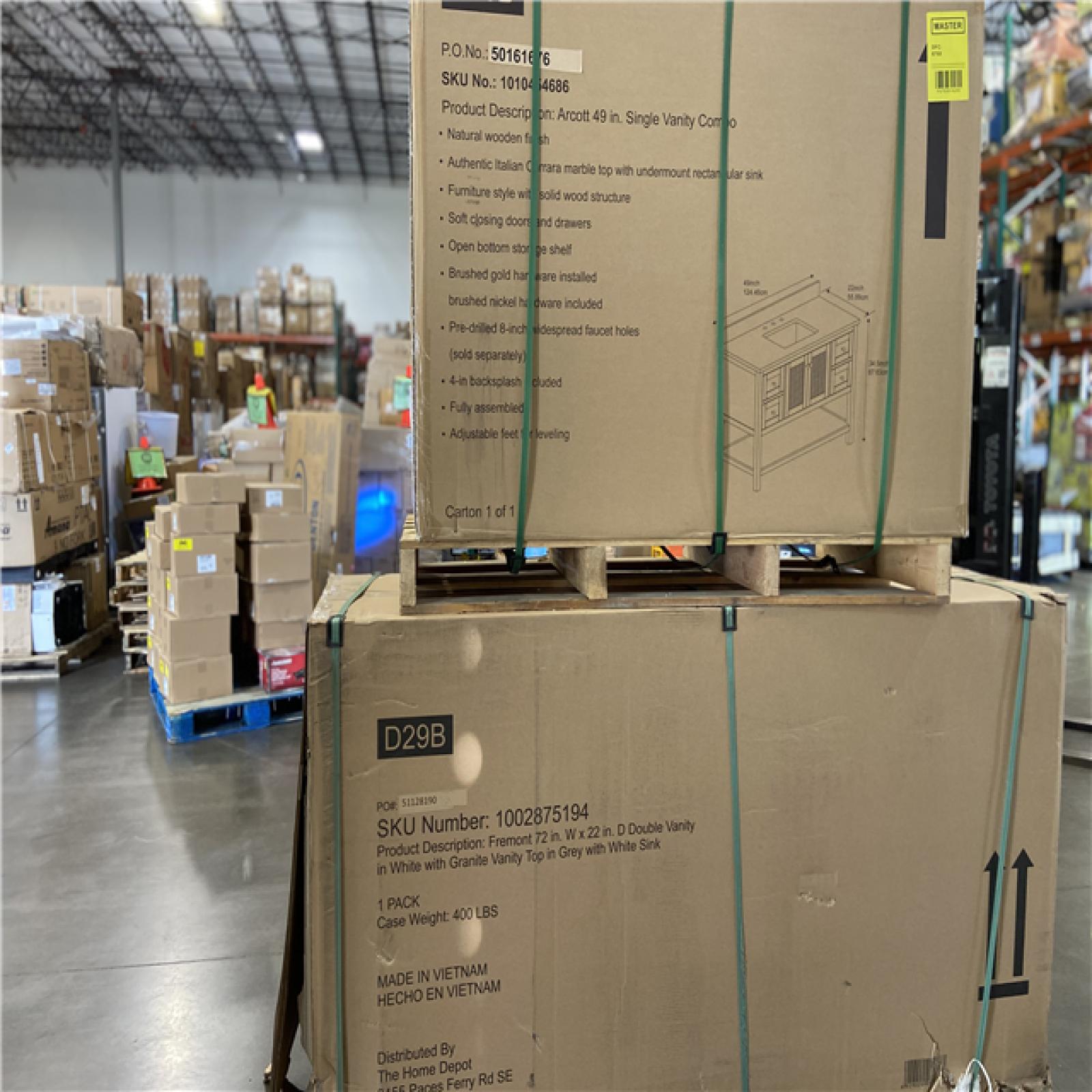 DALLAS LOCATION - AS-IS HOME IMPROVEMENT PALLET