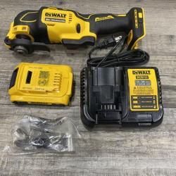 AS-IS DEWALT ATOMIC 20V MAX Cordless Brushless Oscillating Multi Tool Kit