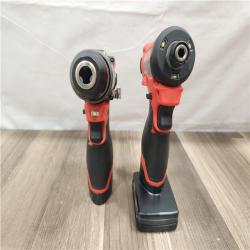 AS-IS- Milwaukee 12V Brushless Hammer Drill and Impact Driver Combo Kit