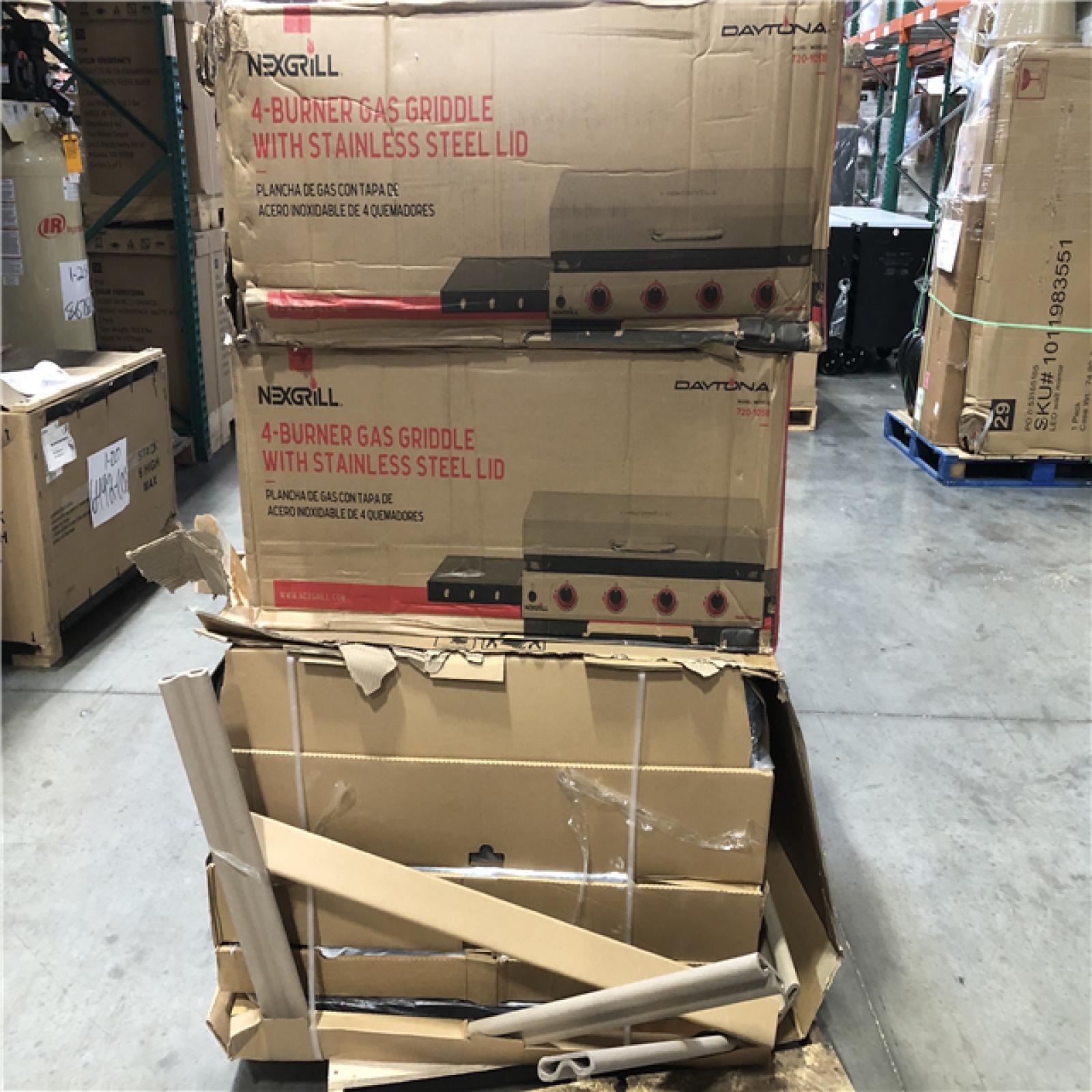 DALLAS LOCATION-  MIXED GRILL PALLET - (3 UNITS)