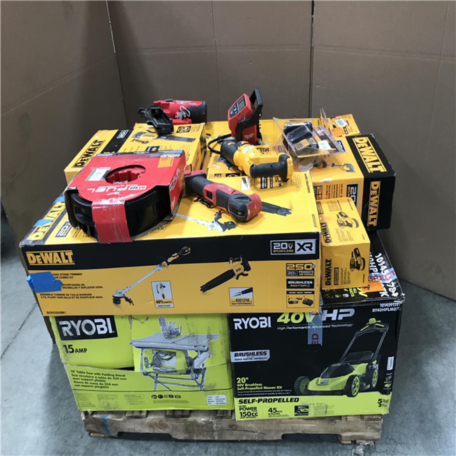 CALIFORNIA AS-IS TOOL PALLET